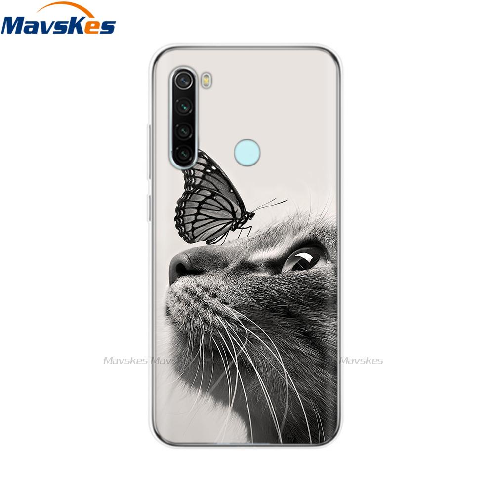 Phone Case for Xiaomi Redmi Note 8T Case 6.3" Silicon Soft TPU Back Cover for Redmi Note 8 8T Note8 Pro Case Protect Shell Coque