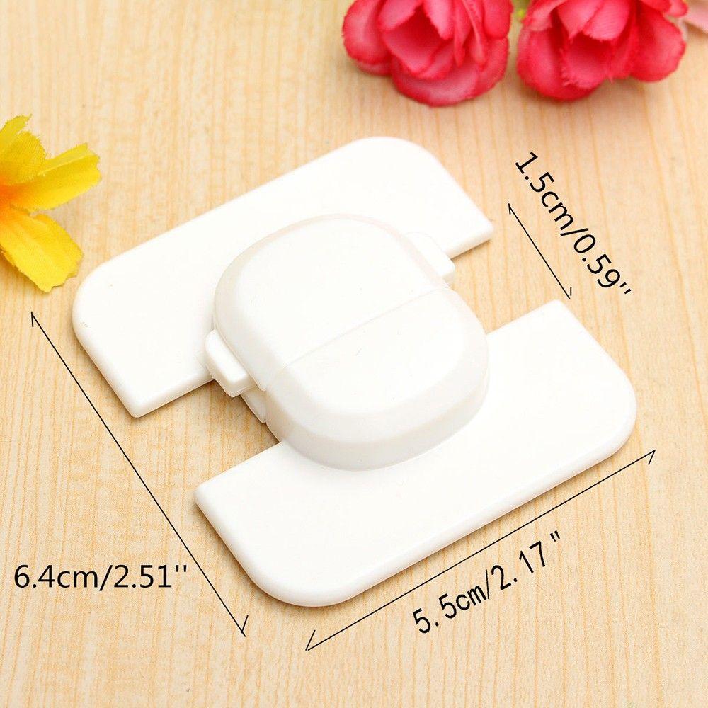 Safe Plastic Infant Freezer for Baby Toddler Cabinet Catch Drawer Lock Door Safety Fridge