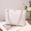 1PC PU Material Women's Shoulder Bag Tote Bag Large Capacity Casual Crossbody Bags