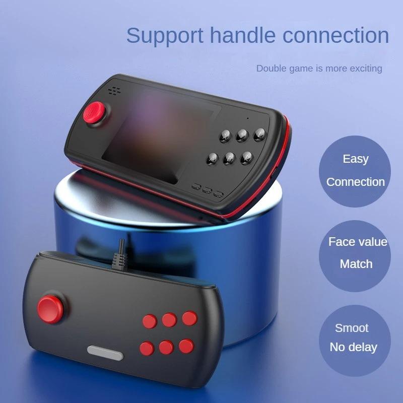 D22 Handheld Game Console with Dual System, Linux + Android, 3.5 Inch IPS Screen, Built-in 5000 Classic Games, Support AV Dual/Single Player