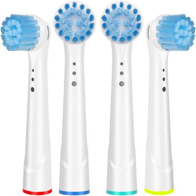 Sensitive Soft Replacement Brush Heads for Oral B Toothbrush Heads Compatible with Oral B Electric Toothbrush