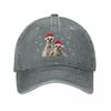 Merry Christmas Meerkats  Baseball Cap hard hat Trucker Hat hiking hat cute Hats Unisex Womens