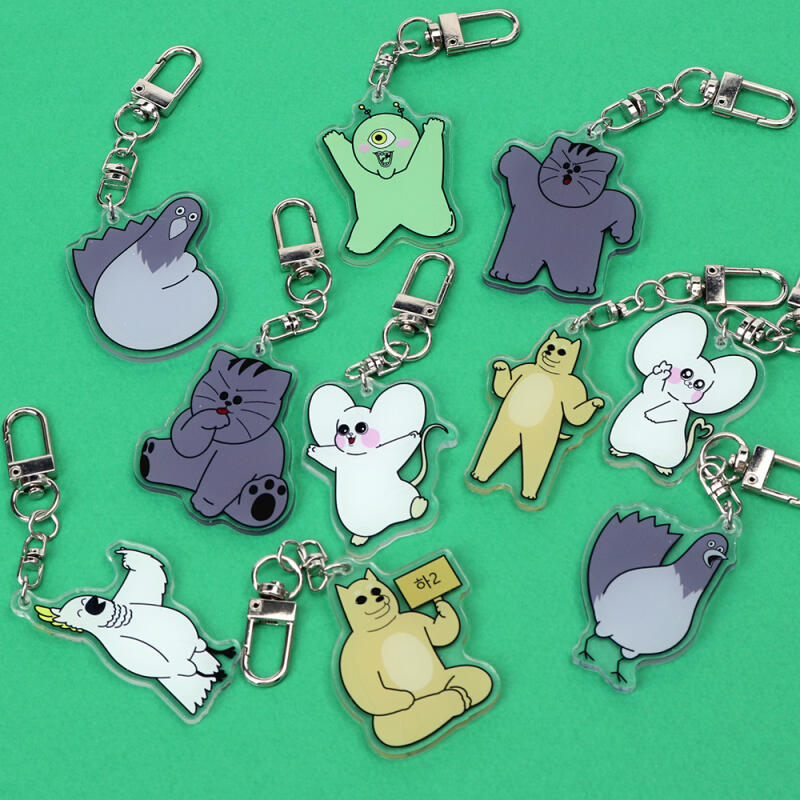 Beast Friends Random Acrylic Keychain