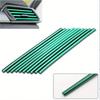 10pcs 7.87 Inches Fit For Car Air Conditioner Outlet, Decorative U-Shaped Molding, Car Styling Door Edge Corner Protector