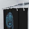 Tiger Shower Curtain Wild Animal Forest Decor Bathroom Set Nature Jungle Theme Home Decor Artistic Print Waterproof Fabric