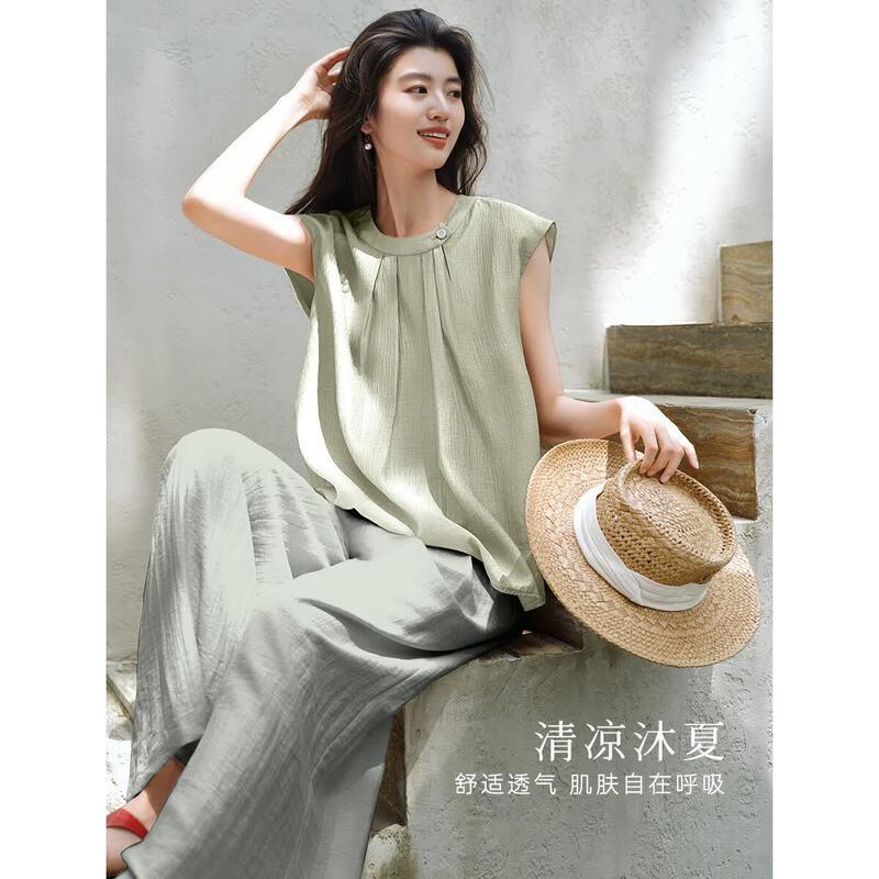 XWI Women s Acetate Lyocell Casual Two-Piece Set M