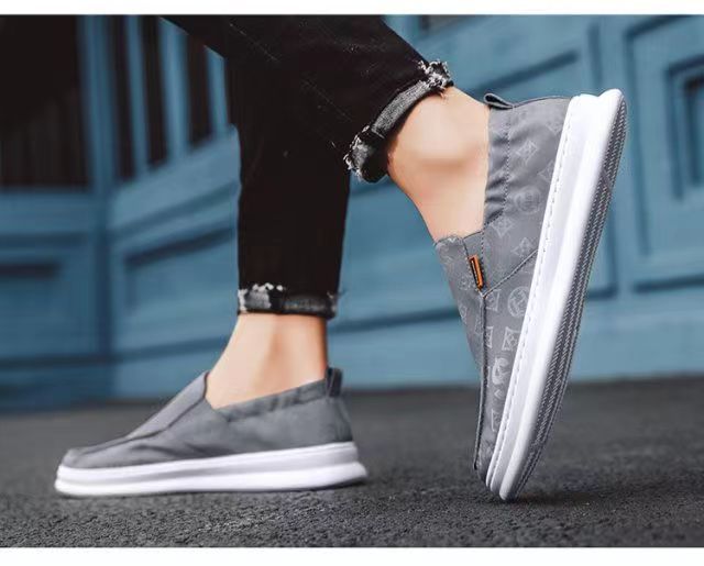 2025 Canvas Men's Shoes New Summer Breathable Shoe Trendy Versatile Sneakers Casual Comfortable Board Shoes Zapatos Mujer