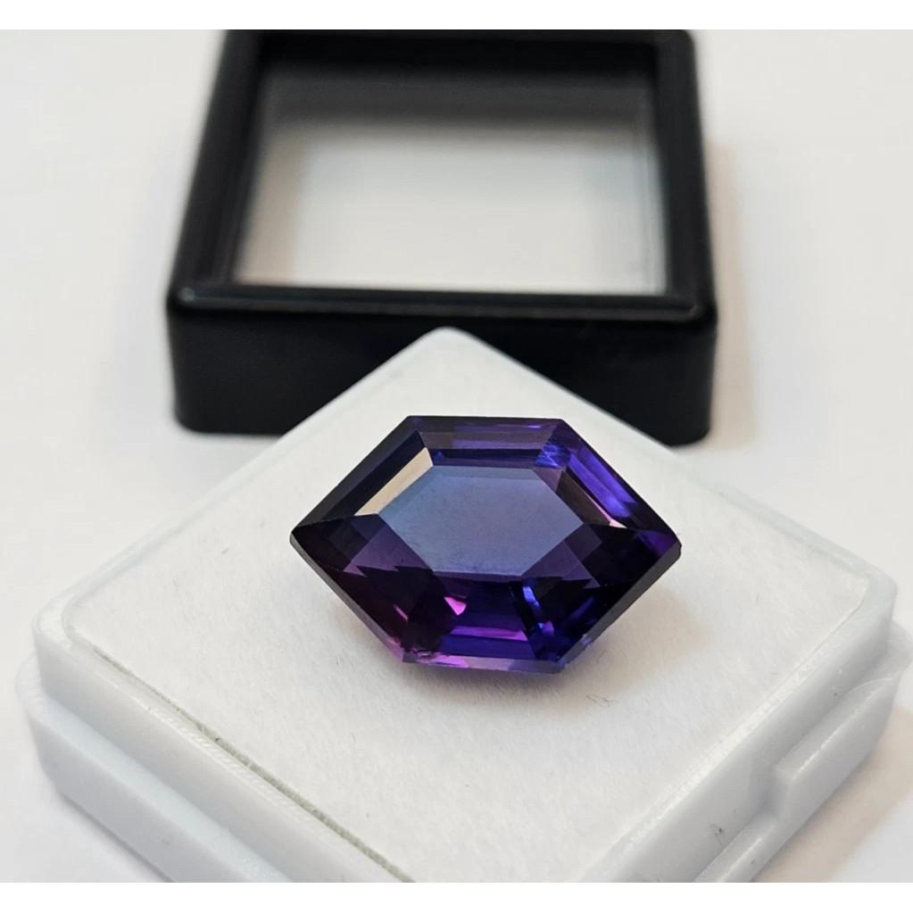 Fancy Cut Purple Pink Sapphire 10-11 Ct Fabulous Certified Loose Gemstone