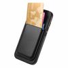 B2 For iPhone 16 Pro Max Case Detachable Magnetic Card Bag Leather+TPU Phone Cover