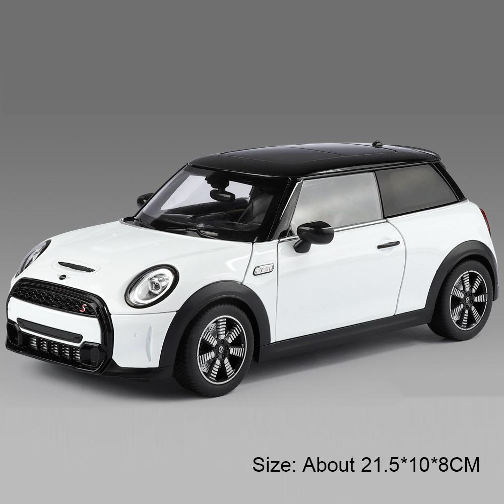 1:18 Large Mini Cooper S X5M Car Model Toy Slide Forward Shock Absorption Vehicles Models High Simulation Toys Ornament Gifts