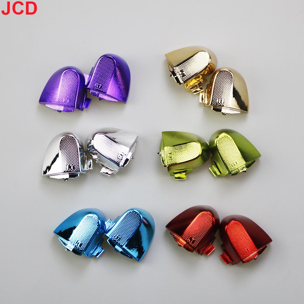 JCD1set For Xbox Series X S XSX XSS Controller Electroplated  RB LB Bumper RT LT Trigger Button Middle Bar Holder Repair Parts