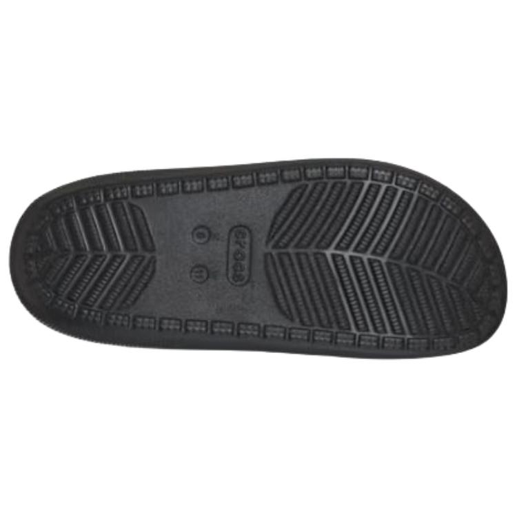 Crocs Classic Vegan Suede Moc Shoes Black Unisex 212097-001