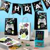Gamer Party Bags, 16 Pcs Video Game Goodie Bags Set Party Favor Bags Gaming Birthday Gift Bag for Video Game Birthday Decorations