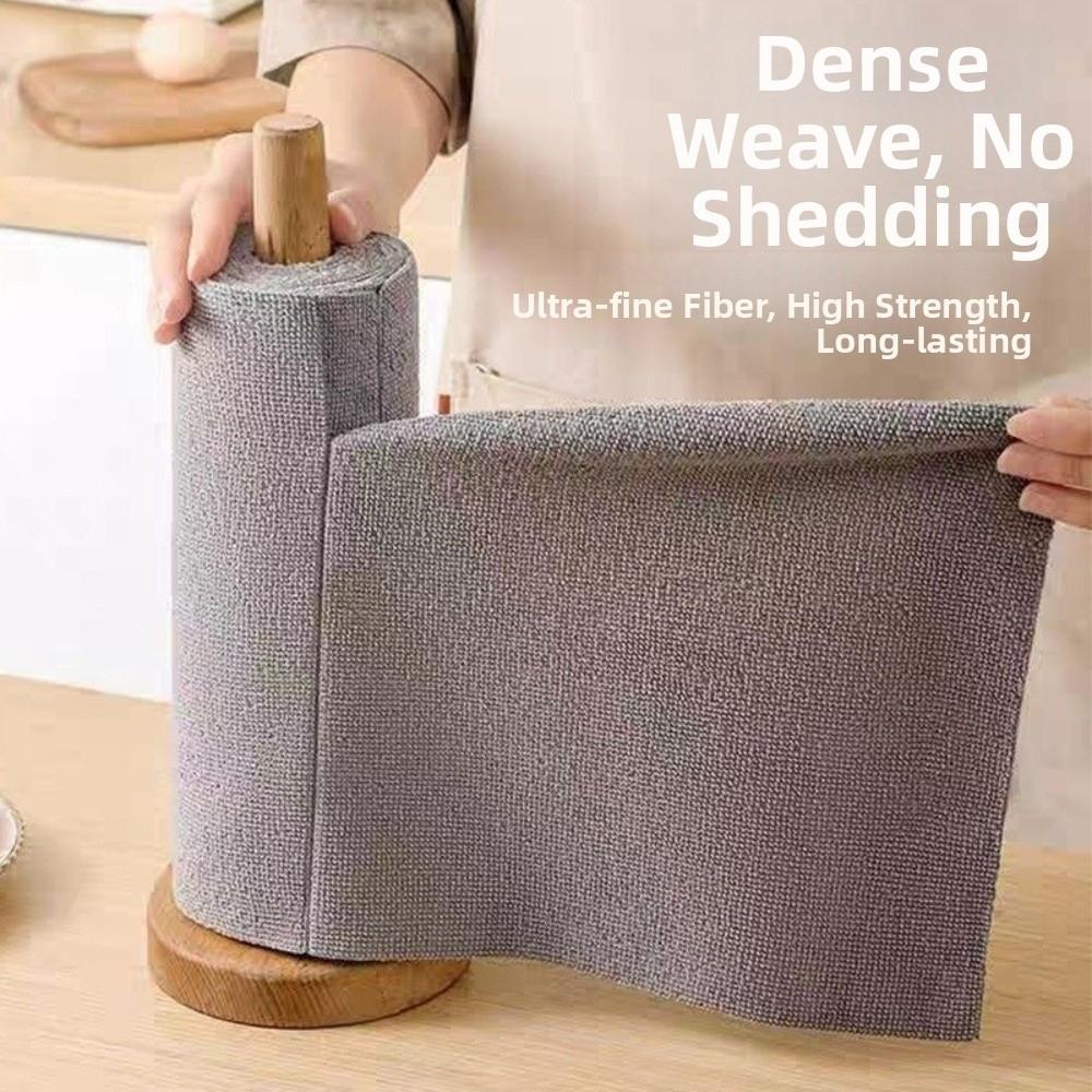 Absorbent Tableware Cleaning Towel Thickened Non-woven Cleaning Towels Microfiber Towel  Kitchen