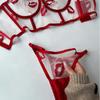 New Lip Embroidery Perspective Sex Set