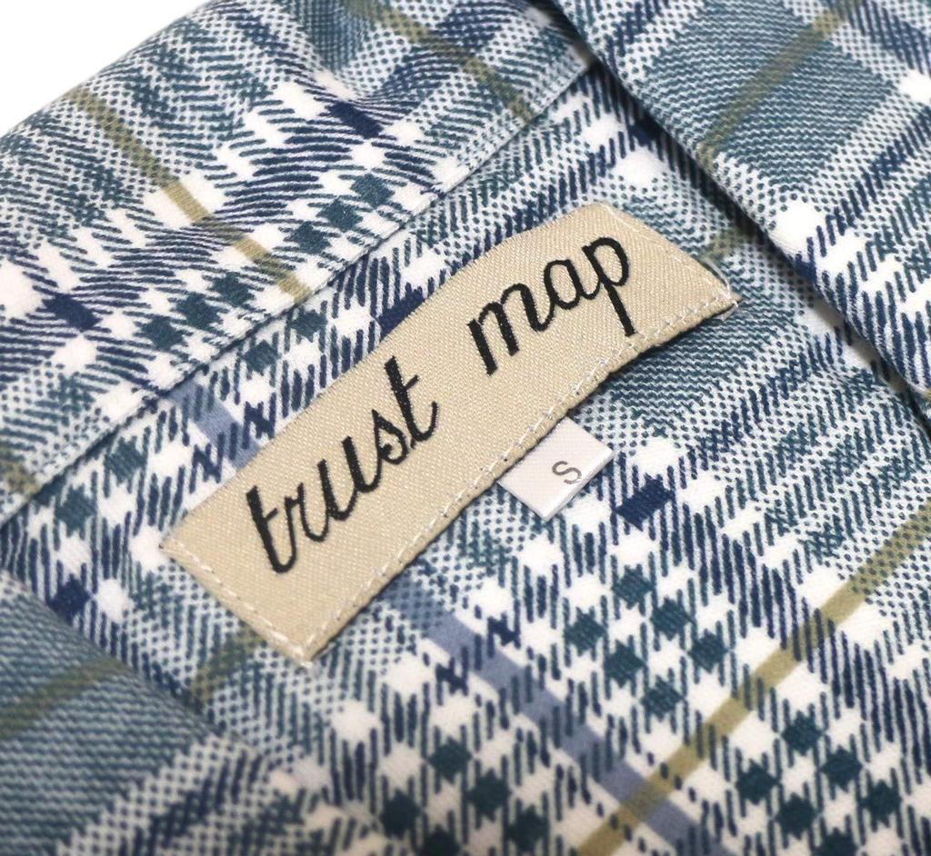 Trust Map Cotton those requiring IV and assistance with changing Men's Full-Length Pajamas, Year-Round, 100% [For care, bedridden, hospitalized,