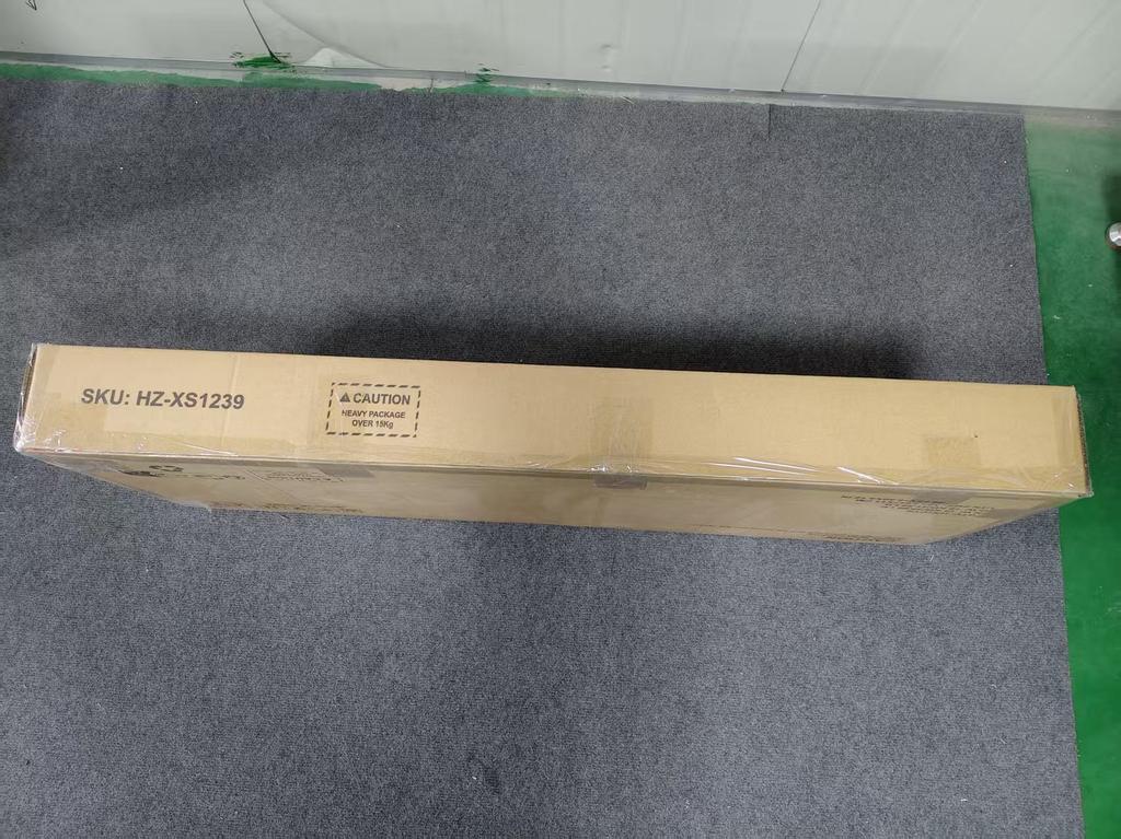 Mobile TV da 110 cm, Stile Moderno di Metà Secolo per TV da 32/45 Pollici, Centro Intrattenimento con Contenitore, Tavolino per Media per Soggiorno e Camera da Letto, Noce