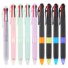 4-in-1 Multi-Color Ballpoint Pen, 0.7mm, High-Value Multifunctional Office Writing Tool