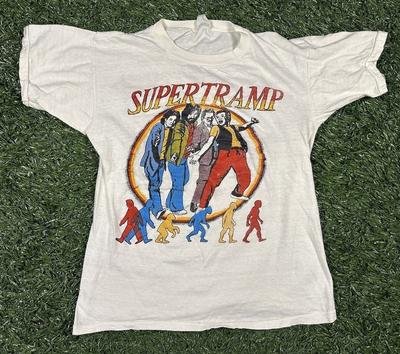Retro Vintage Supertramp Tour  1979 Reprinted Unisex All Size Unisex T-Shirt