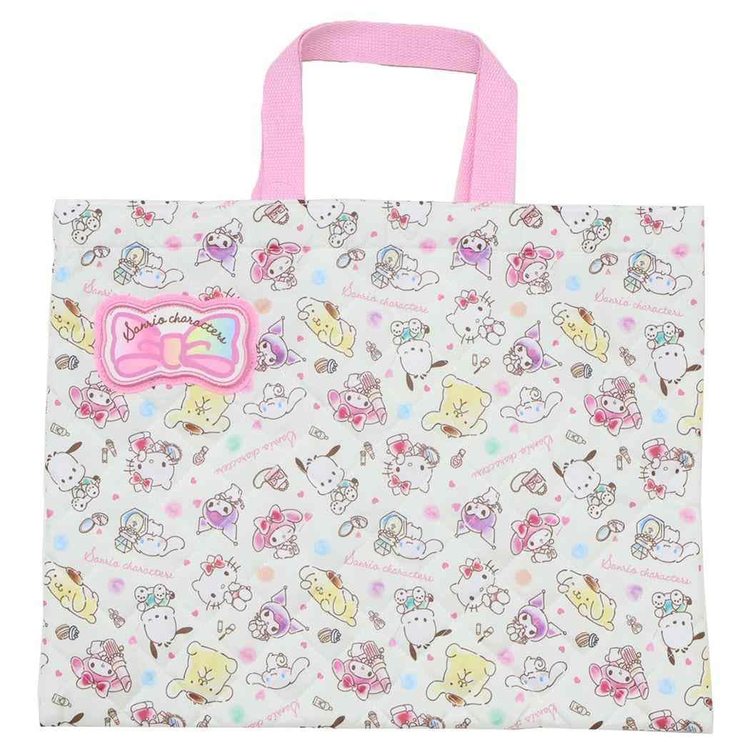 

Takanami Create Quilted Lesson Bag featuring Sanrio Characters, Pink [138412] - Perfect for preschoolers, toddlers, and children, perfect for kinderga