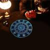 Constellations Astrology Pendulums Mat Tarots Rubber Tablecloth Desk Decoration Tarots Card Pad Pendulums Ceremony Mat