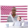 150x90cm Drew Pink America Flag Starkey Tapestry Funny Banner  With Four Grommets For College Dorm Room Guys Man Cave Bedroom
