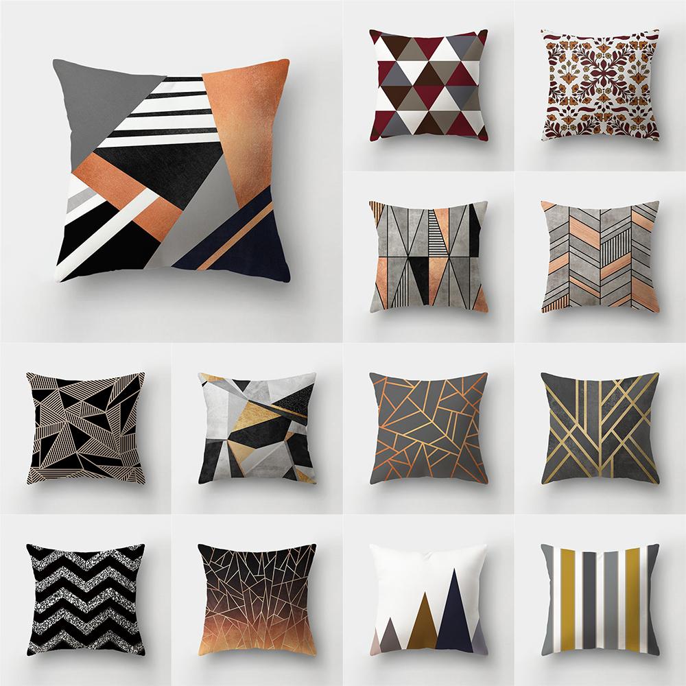 

Деревянный фон с квадратной линией, наволочка для дома, гостиной, дивана, спальни, украшение, автомобильная наволочка 40X40CM