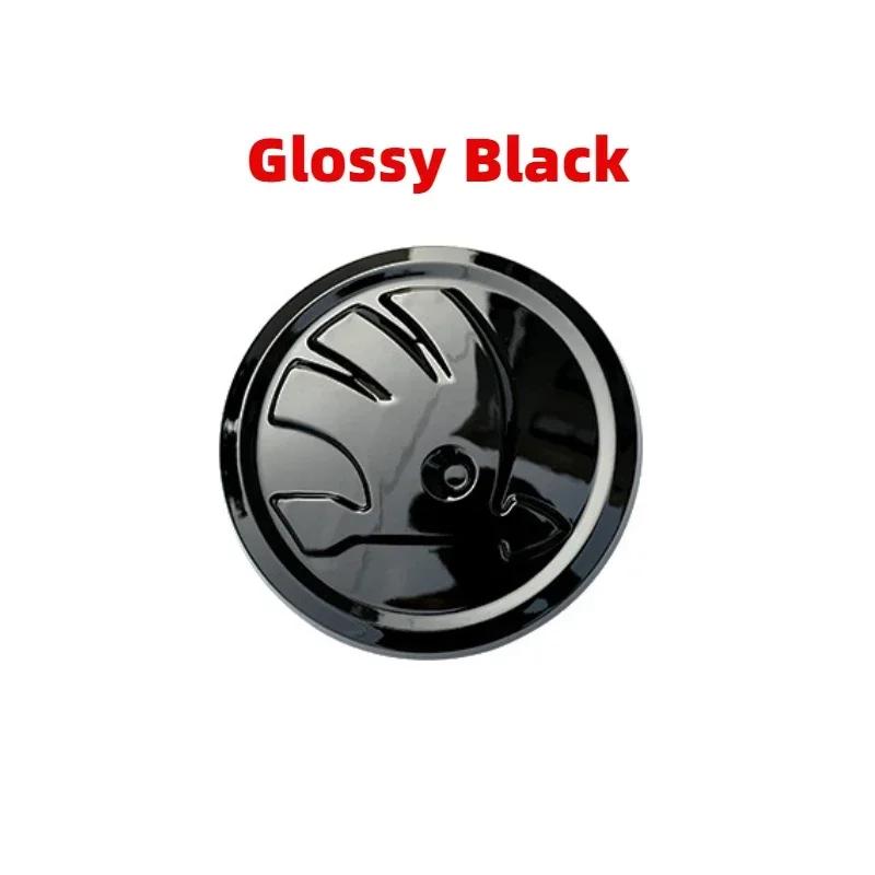 REKP5 ABS Car Front Hood Cover Emblem Sticker for Skoda Octavia Rapid Kodiaq Karoq Kamiq Superb Rapid Spaceback Auto Badge Accessories