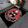 Bohemian FC Dublin Logo Carpet suitable as a non-slip mat for the living room or bedroom sofa