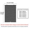 Window Glass Sunshade Roller Curtain Kitchen Shade Punch-free Suction Cup Retractable Office Heat Insulation Sunscreen Curtain