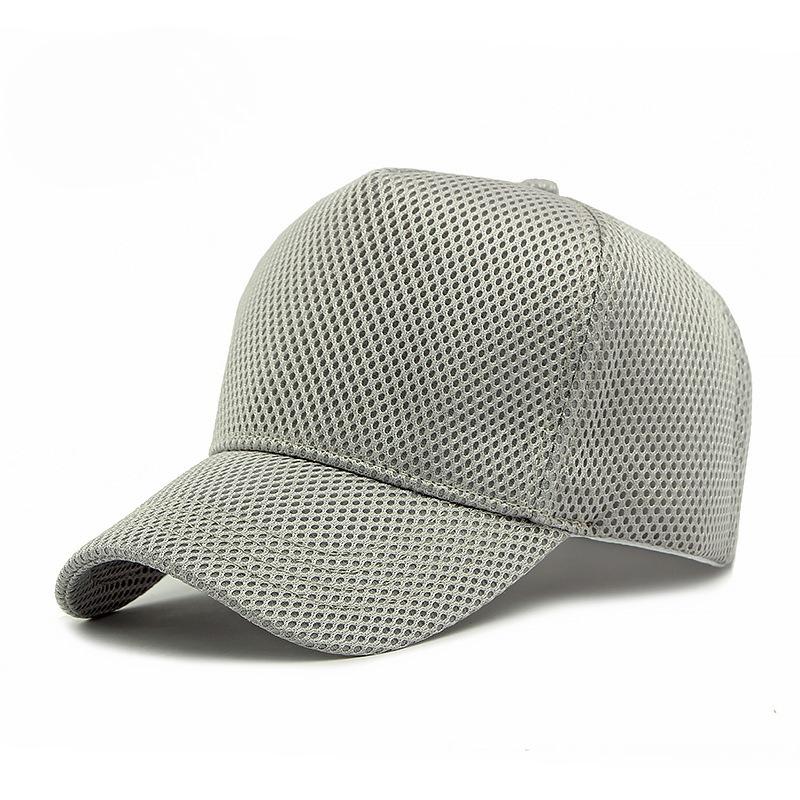 Large Head Size Full Mesh Baseball Cap High Crown Structured Trucker Hat Men Women Summer Breathable Outdoor Sun Hat