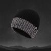 Winter German Velvet Knitted Hat Warm Hat Thickened Cold Hat Outdoor Cold Protection Solid Color Flange Ear Protection Head Wool Hat