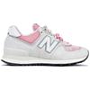 New Balance NB 574 Abrasion Resistant Low top Running Shoes Unisex Pink White U574LS2(Team679-)