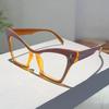 Vintage Square Reading Glasses Women New Fashion Full Rim Blue Light Blocking Eyewear Trendy Presbyopia Optical Frames