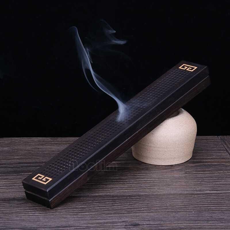 3 tipuri de suport din lemn pentru bețișoare de tămâie, realizat manual, arzător de tămâie, cutie tradițională chinezească pentru cădelniță