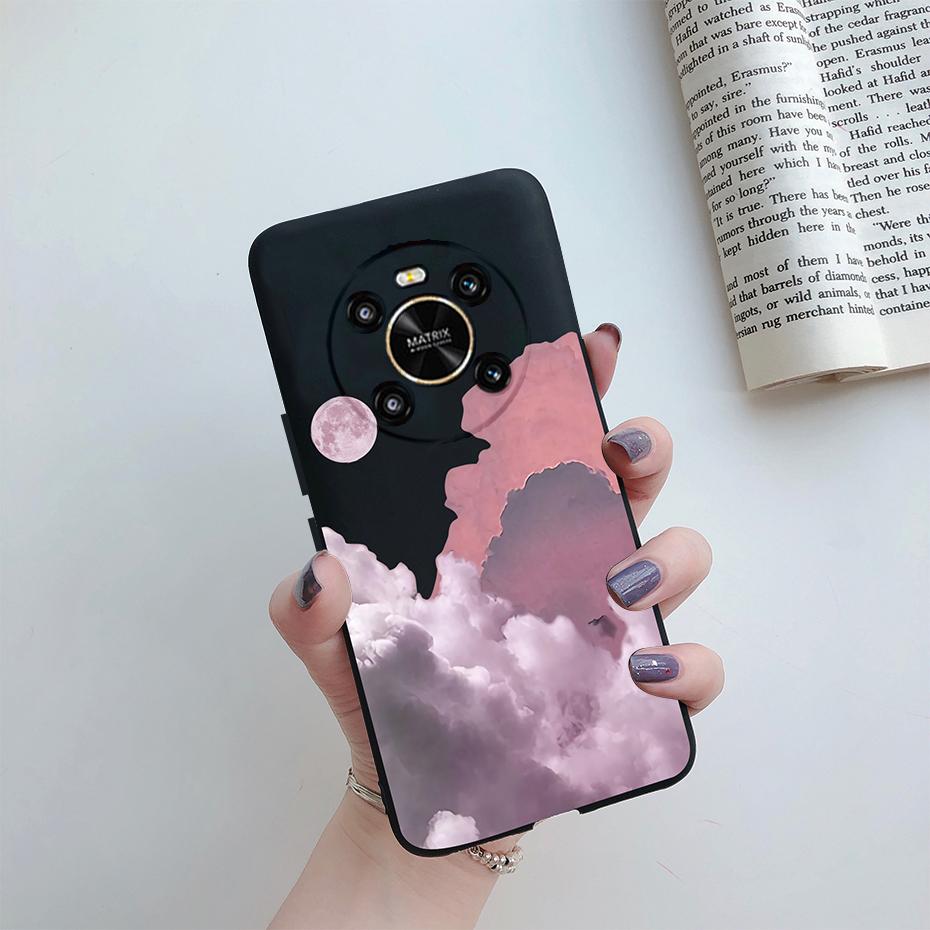 For Huawei Honor X9 2022 Case Cover on Honor X9 4G Phone Bumper Protector TPU Shell For Fundas Honor X9 X 9 HonorX9 Cover Flower
