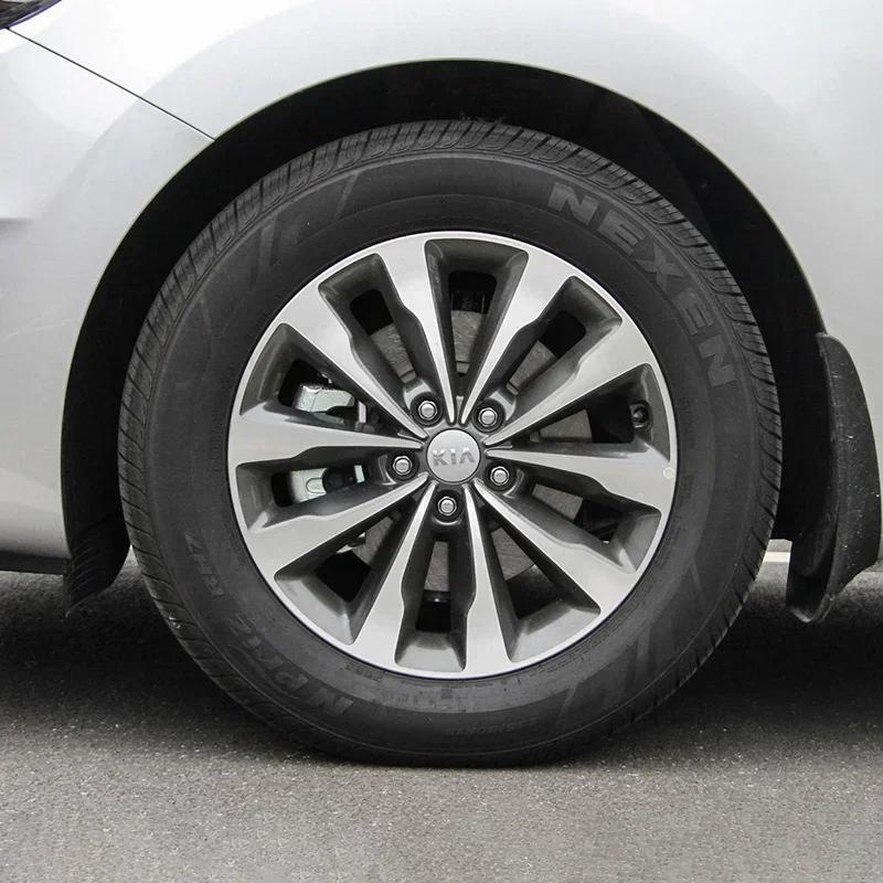 58MM Car Wheel Center Hub Caps Logo Cover Accessories For KIA EV6 Sorento Niro Stinger Ceed Carnival K5 K9 Soul Carens VQ Cadenz