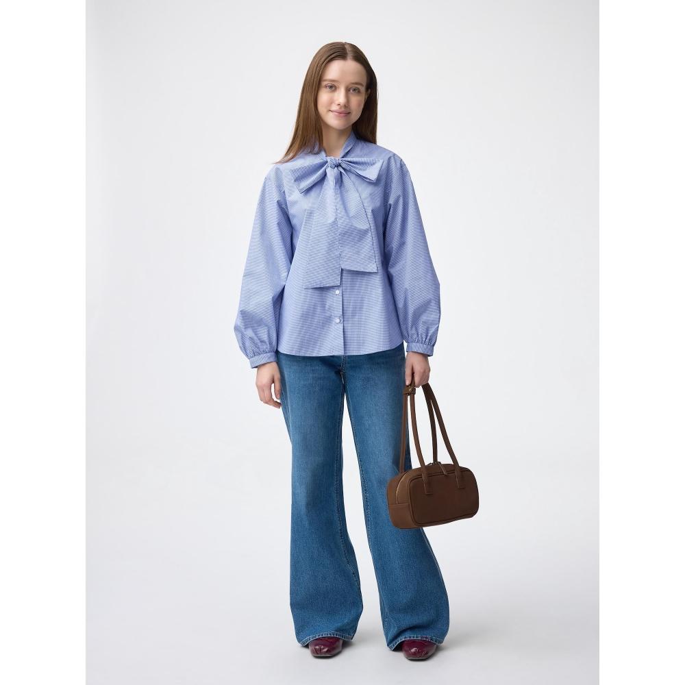 Uniqlo Gu Bow Tie Blouse