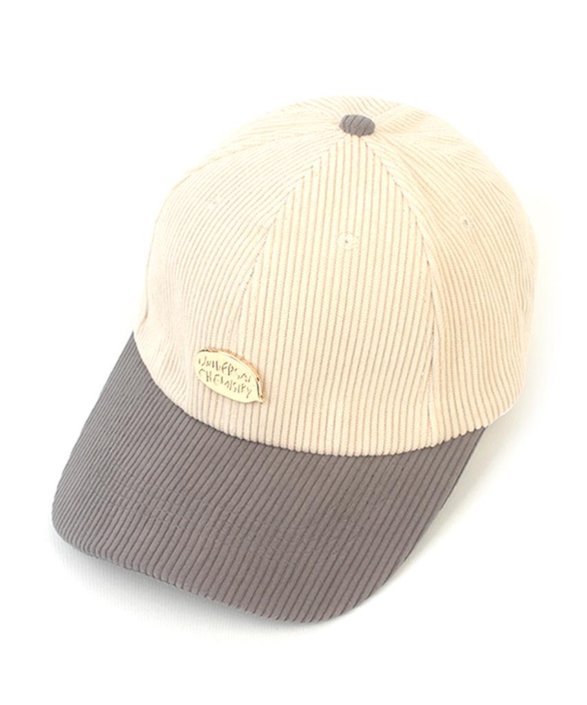 Yunibeosyeolkemiseuteuli Corduroy Ivory Gray Ballcap Corduroy Ballcap
