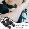 Rowing Machine Foot Pedal Plastic Fitness Equipment Foot Pedal Exercise Bike Flat Pedals Fitness Accessories Enduring