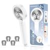 Shower Head with Micro-nano Bubbles, Skin Beautifying, Water-saving, High Water Pressure, 3-stage