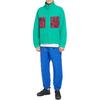 Nike ACG Serien Logo Print Stehkragen Reißverschluss Retro Sportjacke Langarm Slim Jacke Herrenjacke Grün BQ3446-319