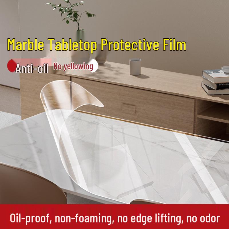 Mickey Mouse Kitchen & Dining Table Oil-Proof Marble Stickers - Self-Adhesive Waterproof Protective Film