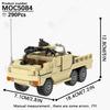MOOXI Military Wars Simulation WW2 Battlefield Weapons Vehicle Model Set MOC Bricks DIY Building Blocks Toys Children Adult Gift