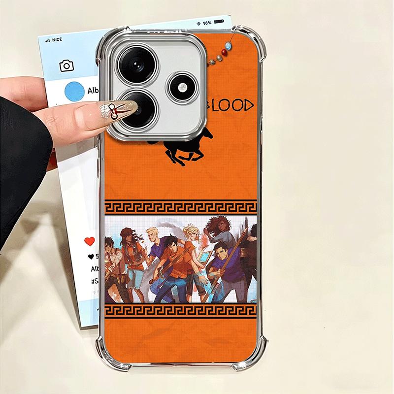 

Poseidon Camp Half-Blood Soft Phone Case For Xiaomi Poco X7 X8 Pro Max X6 X5 X3 F8 Ultra F7 M8 M7 M5S Redmi 15C 15A 15 14C 13C 1 Xiaomi Poco X3 Pro
