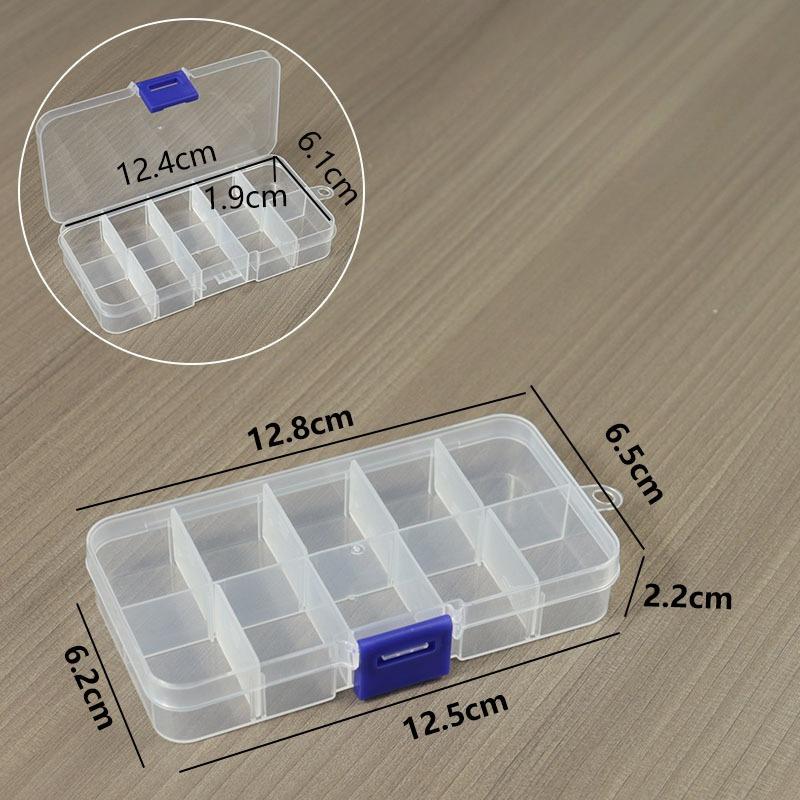 3pcs Storage Boxes, Multi-functional Storage Box, Bead Storage Box, Sewing Tool Storage Box, Jewelry Storage Box