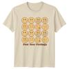 Feel Your Feelings Emoji Face T-Shirt Summer Quote Graphic Tee
