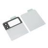 Flip Phone Back Cover Replacement with Pre Installed Tape Camera Lens Tools Back Glass Housing Door for Galaxy Z Flip 3