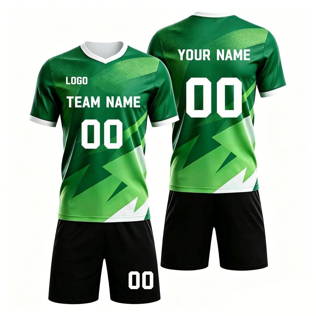 Personalised Shirts Kit Mens Girls With Name Number Custom Football Jerseys For Boys Training Suit