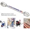 Universal Airless Paint Sprayer Extension Wand – 7.9 Inch Spray Gun Tip Extension Pole, Aluminum Alloy Manual Sprayer Accessories for Hardware